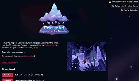 Celeste 究極のプラットフォーマー体験と心を揺さぶる物語！